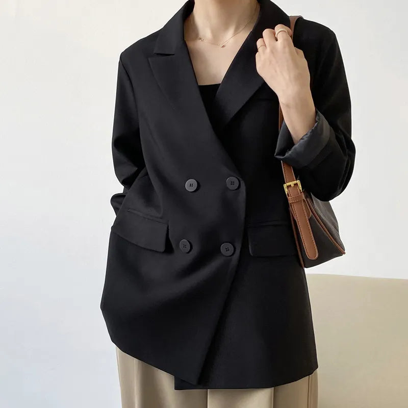 New British Style Suit Jacket Female Spring British Style Small Casual Suit Design Niche Top