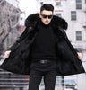 Fur Coat Faux Mink Velvet Medium Length Fur Coat