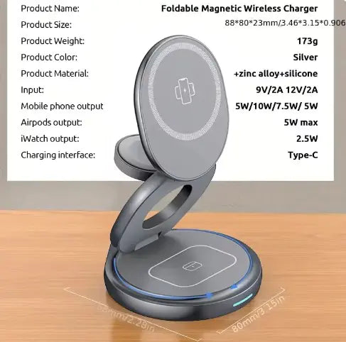 360° Rotation Wireless Charger