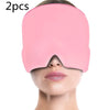 Ice Compress Headache Eye Mask Hat for Migraine, Stress, and Tension Relief